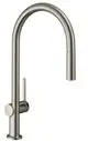 Hansgrohe-HG-Spueltischmischer-210-Talis-M54-Ausziehauslauf-1jet-sBox-edelstahl-optik-72803800 gallery number 1